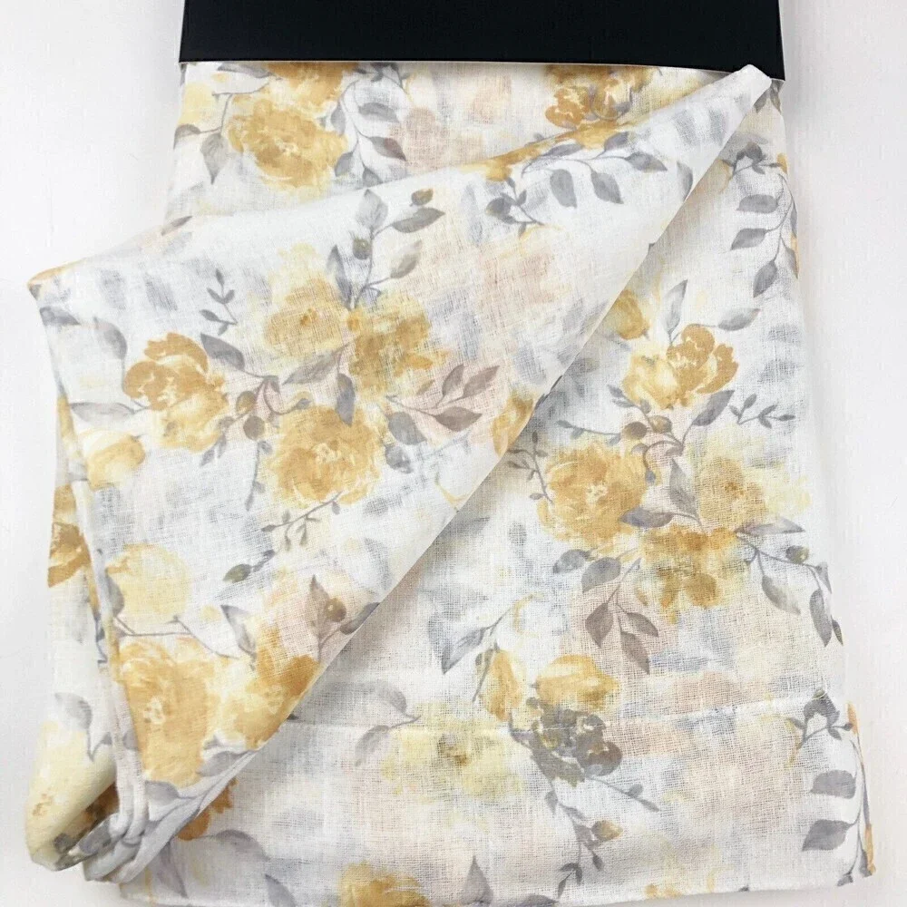 Ralph Lauren Floral Window Panels 50x96 in drapes romantic cottage